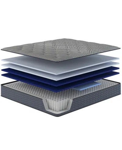 Restonic Waldorf 13 Plush Mattress In A Box Collection In Transparent