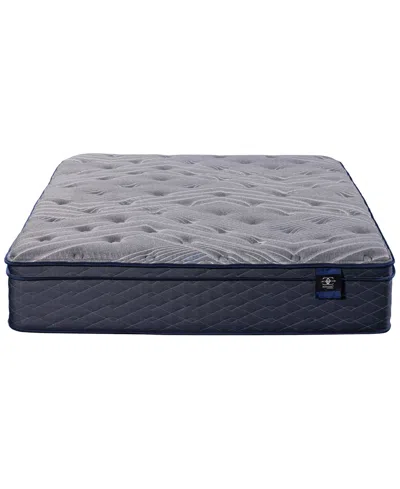 Restonic Waldorf 13" Cushion Firm Eurotop Mattress In A Box In Transparent