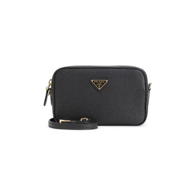 Prada Crossbody Bag Adjustable Strap In Black