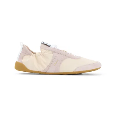 Chloé Chloe Kick Panelled Nylon Sneakers In Multi