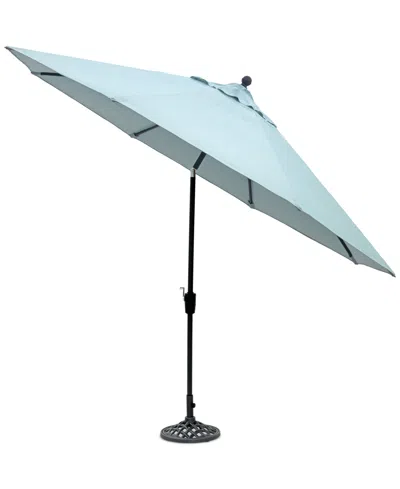Agio Astaire Outdoor 11' Umbrella + Umbrella Base, Created For Macy's
