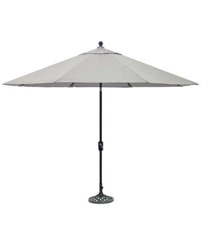 Agio Astaire Outdoor 11' Umbrella + Umbrella Base, Created For Macy's