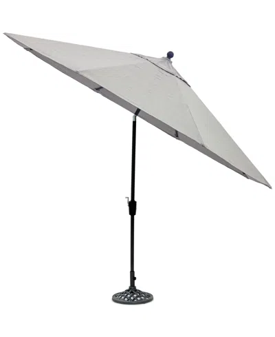 Agio Astaire Outdoor 11' Umbrella + Umbrella Base, Created For Macy's