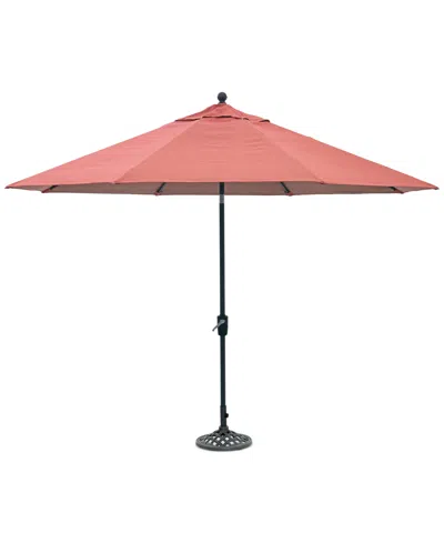 Agio Astaire Outdoor 11' Umbrella + Umbrella Base, Created For Macy's