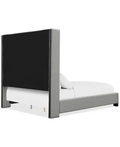 Macy's Thorstein Queen Bed, Created For  In Gray