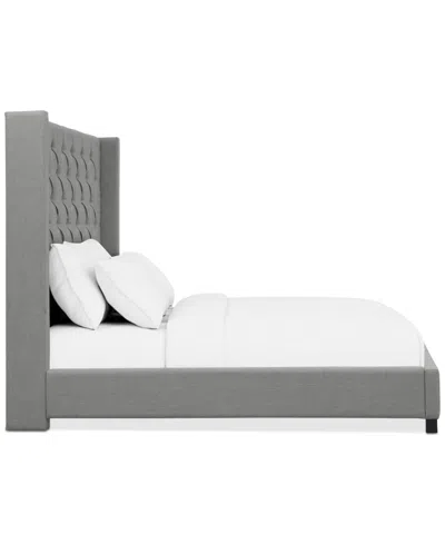 Macy's Thorstein Queen Bed, Created For  In Gray