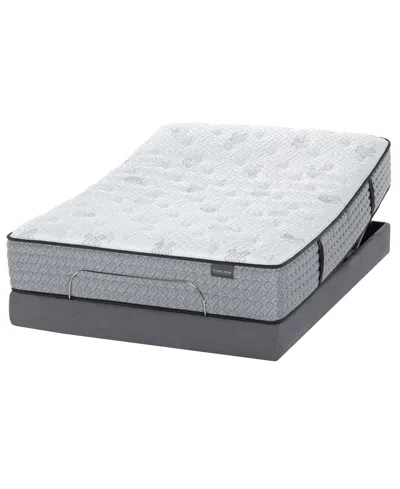 Aireloom Hybrid 12.5" Firm Mattress Set-full In Transparent