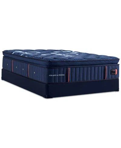 Stearns & Foster Lux Estate 16" Medium Euro Pillowtop Mattress In Transparent