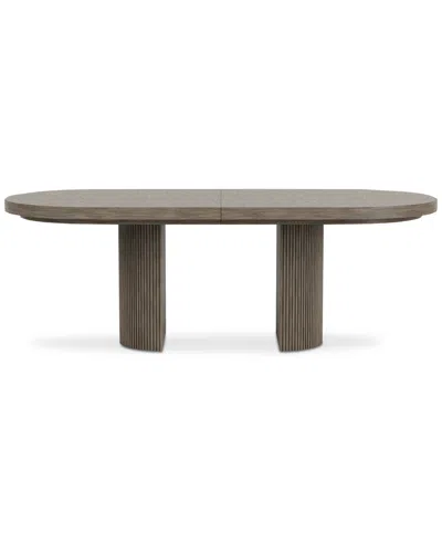 Macy's Frandlyn Dining Table In Brown