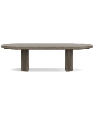 Macy's Frandlyn Dining Table In Brown