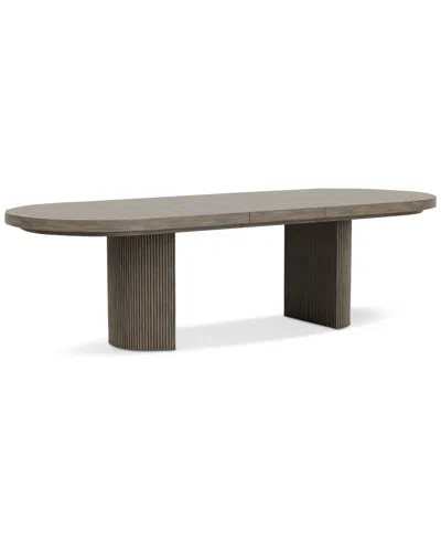 Macy's Frandlyn Dining Table In Brown