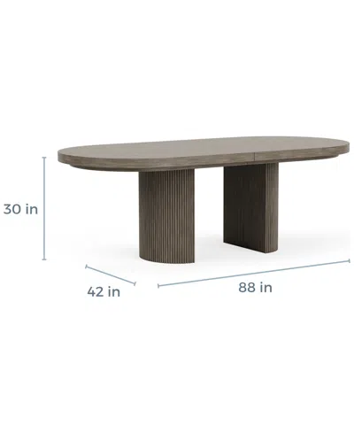 Macy's Frandlyn Dining Table In Brown