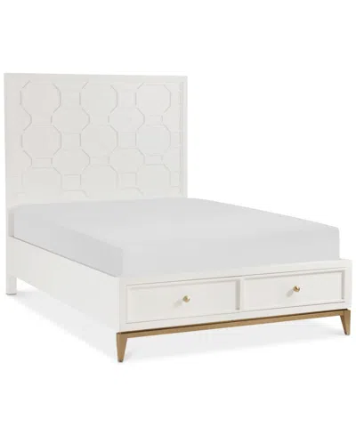 Macy's Chelsea 3-pc. Bedroom Set (king Storage Bed, Chest & Nightstand) In Transparent