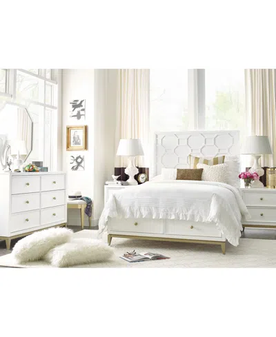 Macy's Chelsea 3-pc. Bedroom Set (full Bed, Small Dresser & Small Nightstand) In Transparent