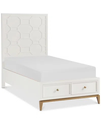 Macy's Chelsea 3-pc. Bedroom Set (twin Storage Bed, Small Dresser & Small Nightstand) In Transparent