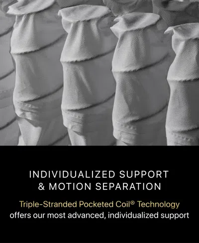 Beautyrest Black Series One 14.75" Medium Pillowtop Mattress In Transparent