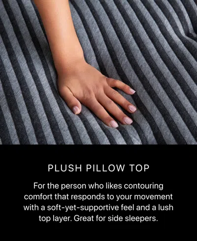 Beautyrest Black Series One 14.5" Plush Pillowtop Mattress In Transparent