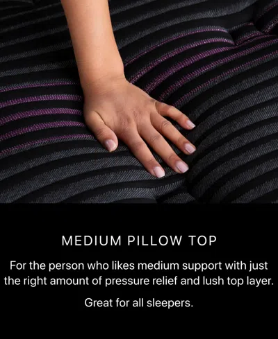 Beautyrest Black Series Two 16.5" Medium Pillowtop Mattress In Transparent