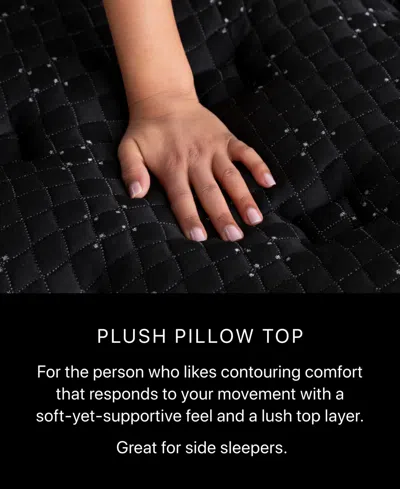 Beautyrest Black Series Three 16.75" Plush Pillowtop Mattress In Transparent