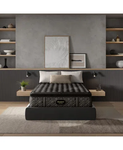 Beautyrest Black Series One 14.75" Medium Pillowtop Mattress Set In Transparent