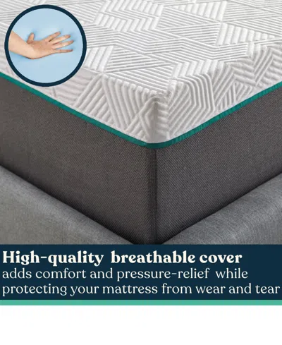 Corsicana Early Bird 10" Medium Mattress In Transparent