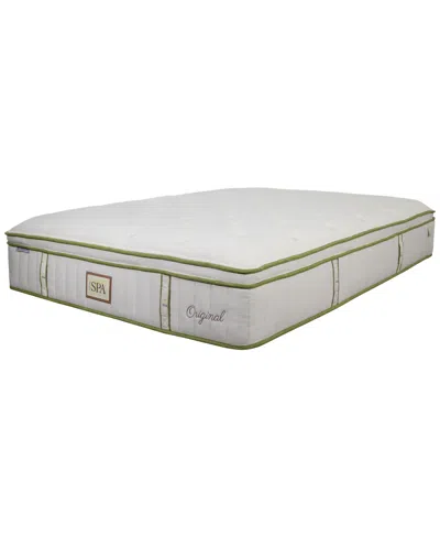 Paramount Nature Spa Jasmine 15" Ultra Plush Eurotop Mattress Set-twin, Created For Macy's In Transparent
