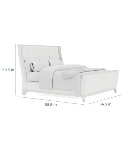 Macy's Warlington Queen Bed In White