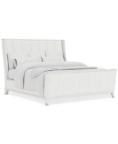 Macy's Warlington Queen Bed In White