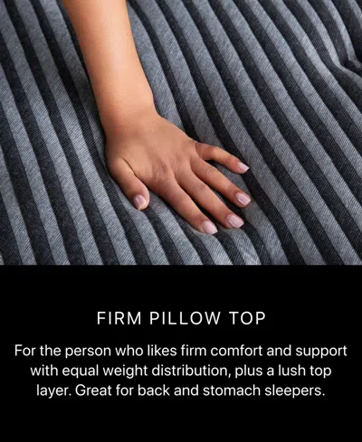 Beautyrest Black Series One 14.25" Firm Pillowtop Mattress In Transparent