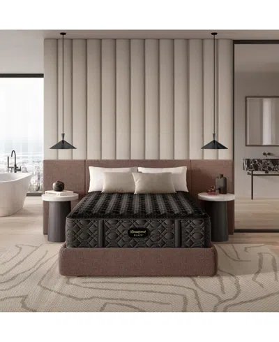 Beautyrest Black Series Three 14.25" Extra Firm Mattress Set- Twin Xl In Transparent