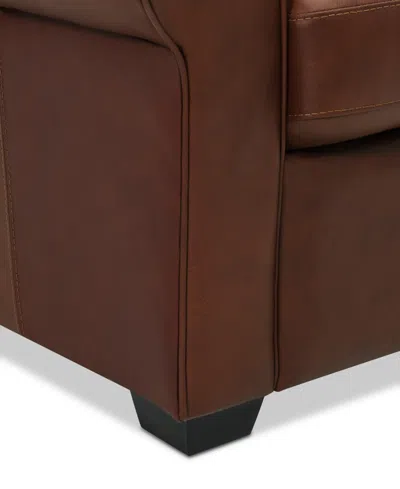 Macy's Norley Leather Sofa, Created For