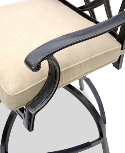 Agio Wythburn 5-pc. Outdoor Bar Height Fire Pit Chat Set, Created For Macys