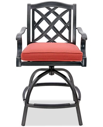 Agio Wythburn 5-pc. Outdoor Bar Height Fire Pit Chat Set, Created For Macys