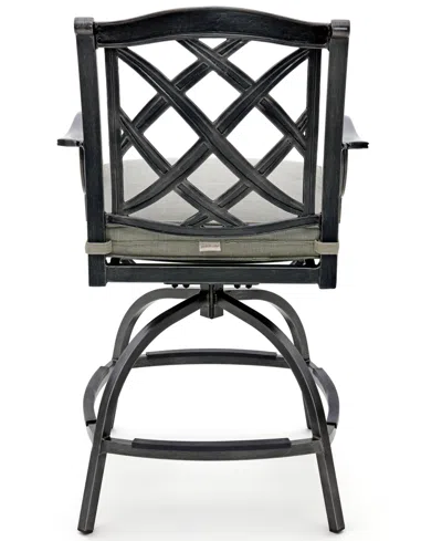 Agio Wythburn Outdoor Firepit Bar Height Bar Stool, Created For Macy's