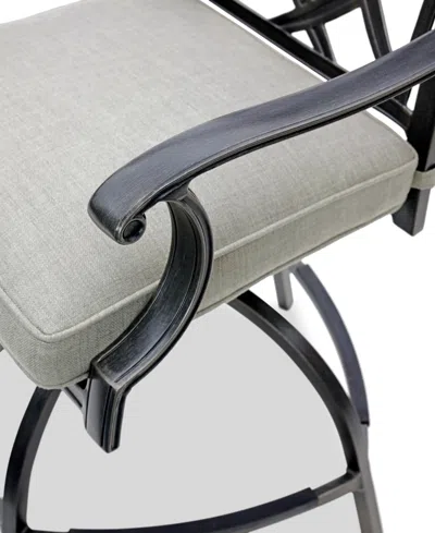 Agio Wythburn Outdoor Firepit Bar Height Bar Stool, Created For Macy's