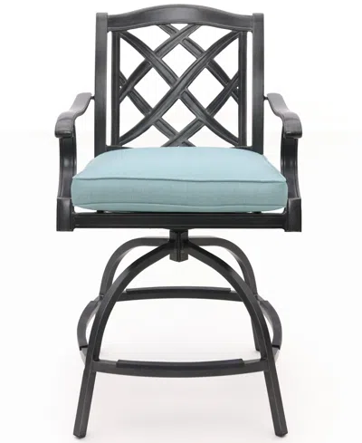 Agio Wythburn Outdoor Firepit Bar Height Bar Stool, Created For Macy's