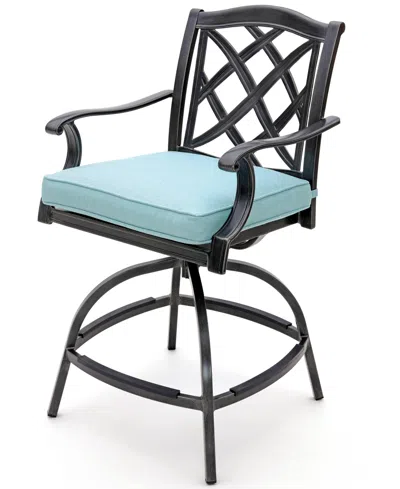 Agio Wythburn Outdoor Firepit Bar Height Bar Stool, Created For Macy's