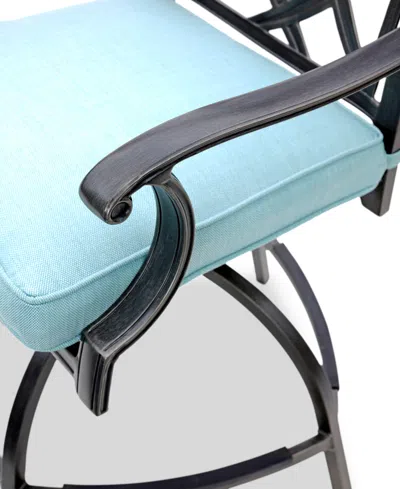 Agio Wythburn Outdoor Firepit Bar Height Bar Stool, Created For Macy's