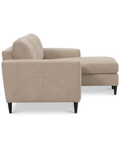 Macy's Calvus 2-pc. Fabric Chaise Sectional, Exclusively At