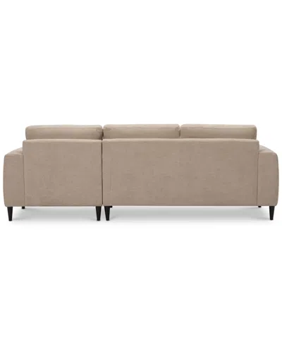 Macy's Calvus 2-pc. Fabric Chaise Sectional, Exclusively At