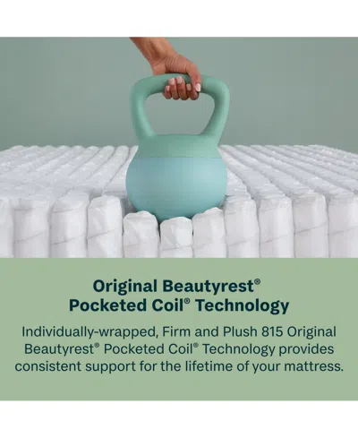 Beautyrest Beautysleep Dream Weaver 11.5" Hybrid Medium Mattress Set In Transparent