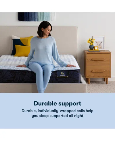 Serta Classic Dorian 12.5" Plush Euro Top Mattress In Transparent