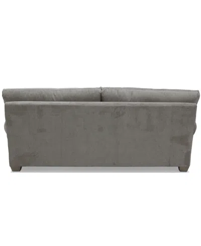 Macy's Reiter Fabric Sofa, Exclusively At  In Gray