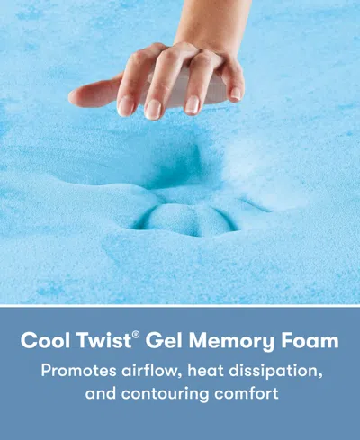 Serta Perfect Sleeper X Max Plush Pillow Top 15" Quilted Hybrid Mattress In Transparent