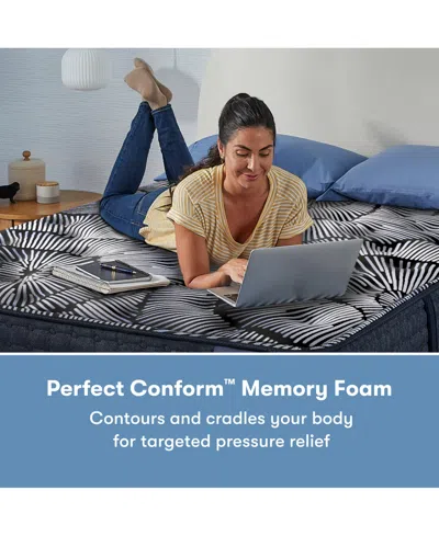 Serta Perfect Sleeper X Max Plush Pillow Top 15" Quilted Hybrid Mattress In Transparent