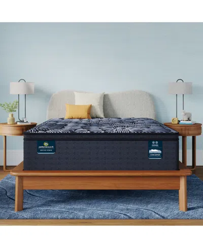 Serta Perfect Sleeper X Lexton Medium Pillow Top 14.25" Quilted Hybrid Mattress Set- Twin Xl In Transparent