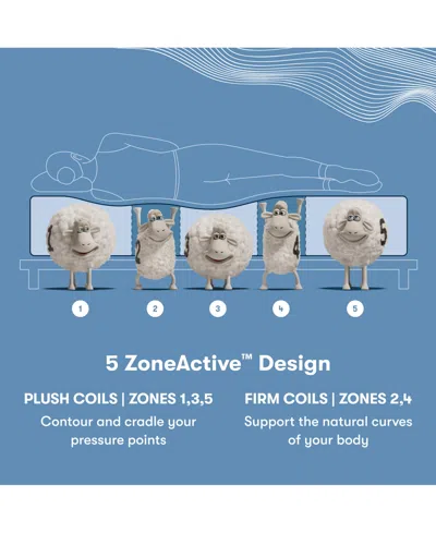 Serta Perfect Sleeper X Excelled Extra Firm 13.75" Quilted Hybrid Mattress In Transparent