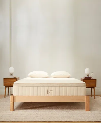 Brooklyn Bedding Birch Luxe Natural 11.5" Cushion Firm Mattress In Transparent