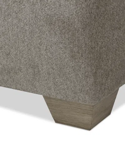 Macy's Reiter 2-pc. Fabric Sectional Sofa, Exclusively At  In Gray