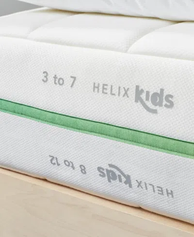 Brooklyn Bedding Helix Kids 8" Cushion Firm Mattress In A Box In Transparent